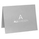 Initial Progression Folded Shimmer Note Cards Image 2 of 6